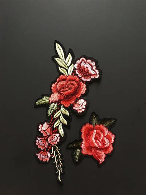 gucci style rose embroidery|Gucci embroidery shop.